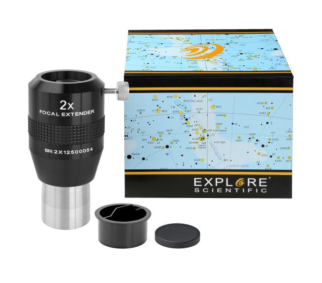 EXPLORE SCIENTIFIC Focal Extender 2x 31.7mm/1.25" 