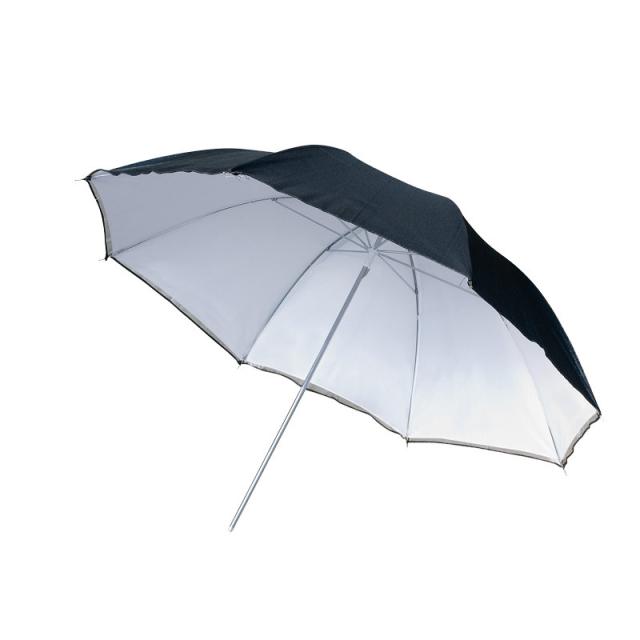 BRESSER SM-11 Paraplu wit/zwart 109 cm 