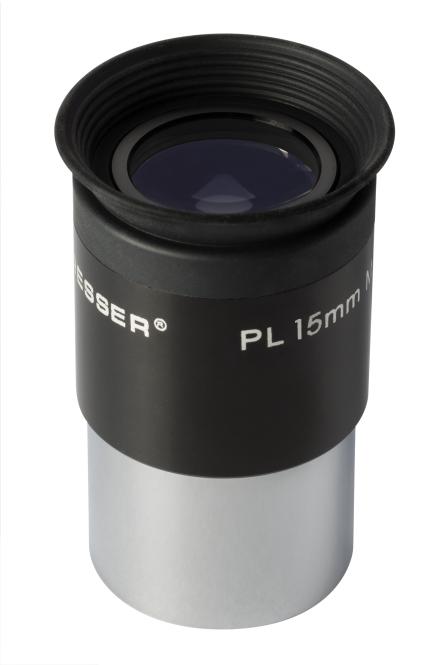 Bresser Okular Pl 15mm 6,7 X 3,7 Cm Staal Zwart/zilver